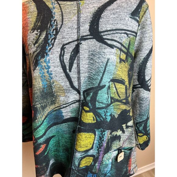 Ali Miles Abstract Print With Lovely Colors Overhead (PXL) - Picture 9 of 11